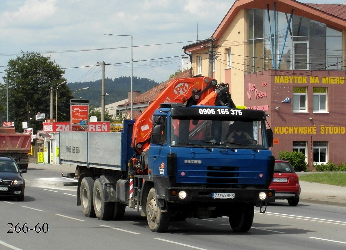 Словакия, № ZA-476GS — Tatra 815 P13