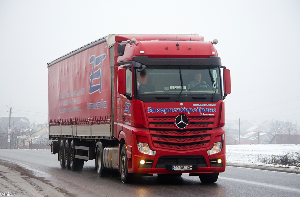 Закарпатская область, № 52 — Mercedes-Benz Actros ('2011) 1845