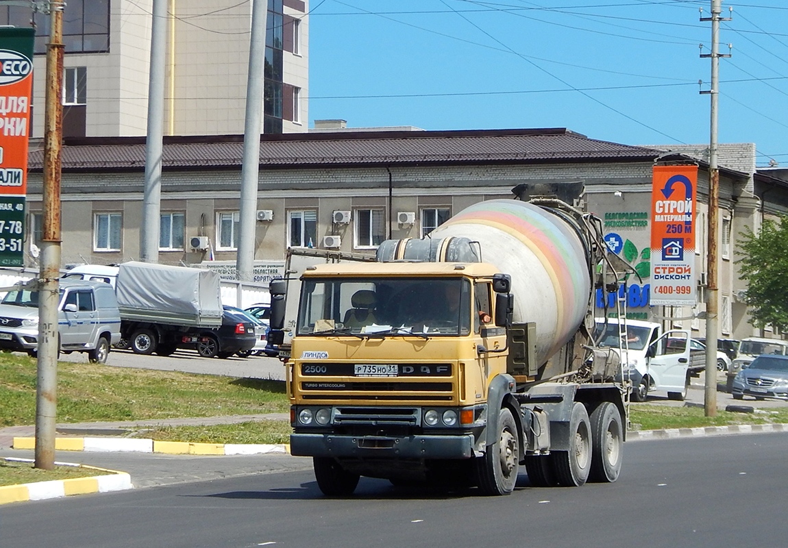 Белгородская область, № Р 735 НО 31 — DAF (общая модель)