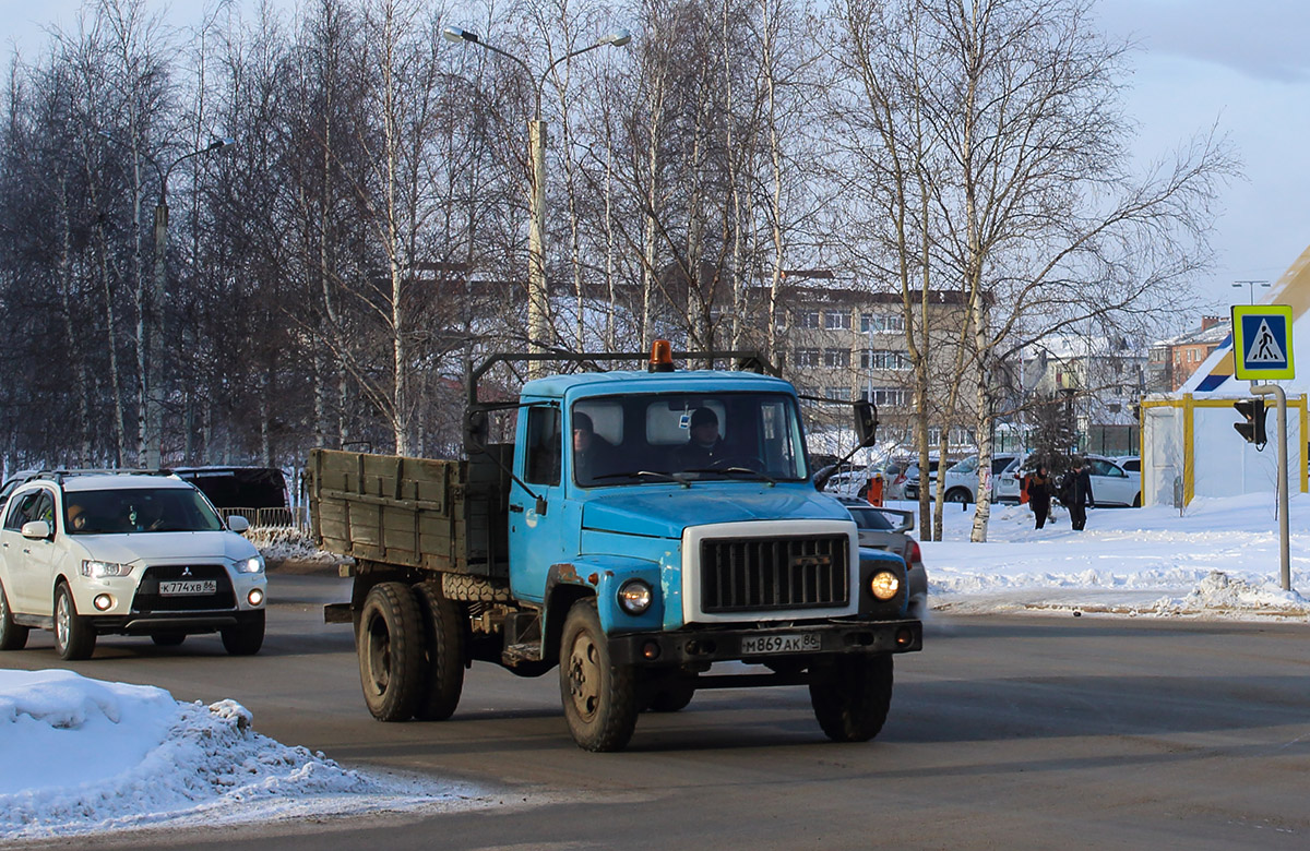 Ханты-Мансийский автоном.округ, № М 869 АК 86 — ГАЗ-3307