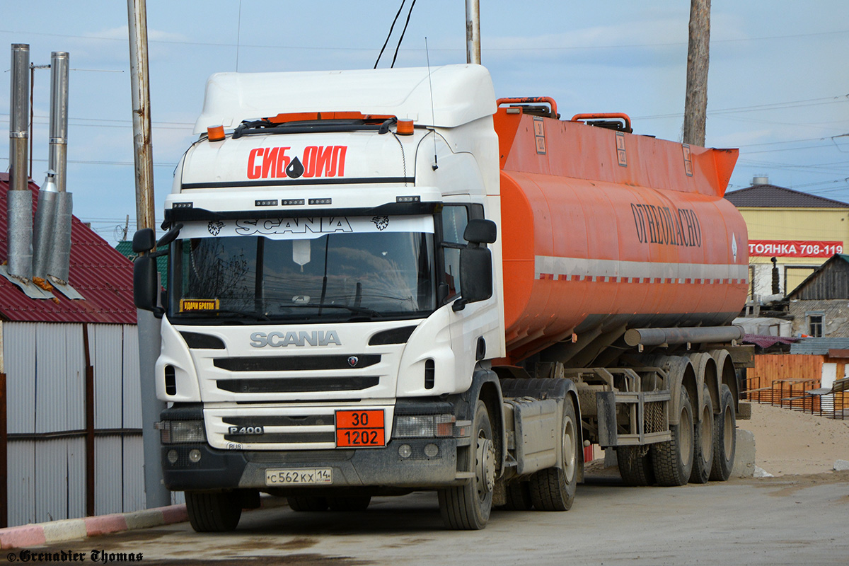 Саха (Якутия), № С 562 КХ 14 — Scania ('2011) P400