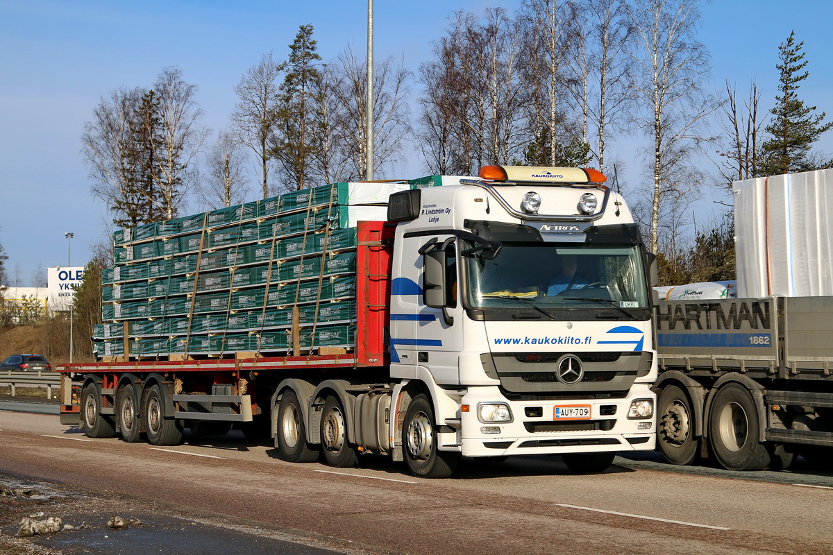 Финляндия, № AUY-709 — Mercedes-Benz Actros ('2009)