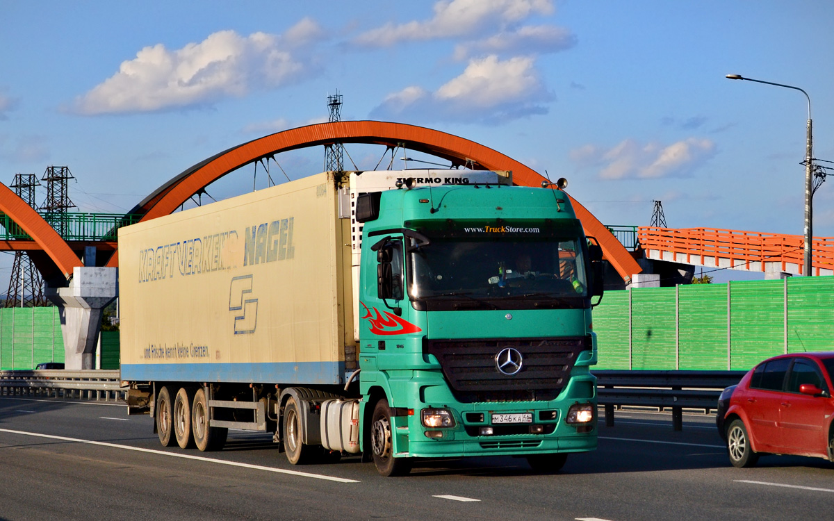 Курская область, № М 346 КА 46 — Mercedes-Benz Actros ('2003) 1846