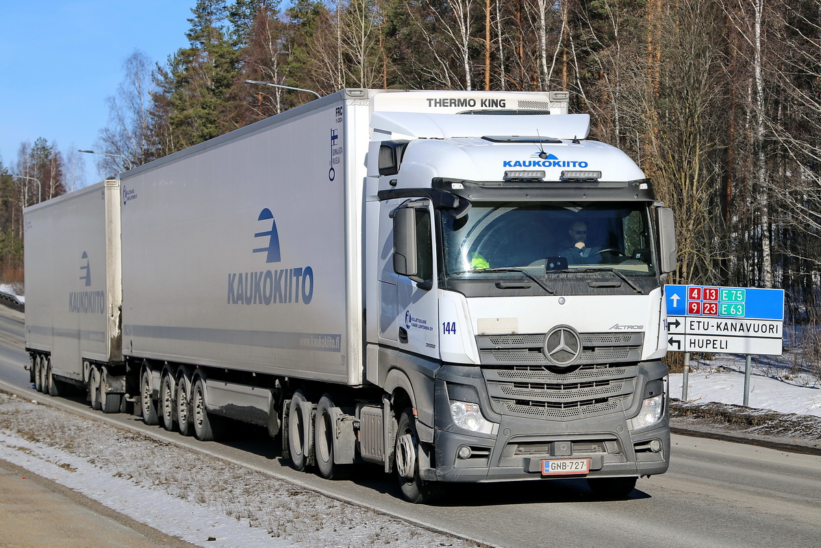 Финляндия, № 144 — Mercedes-Benz Actros ('2011)