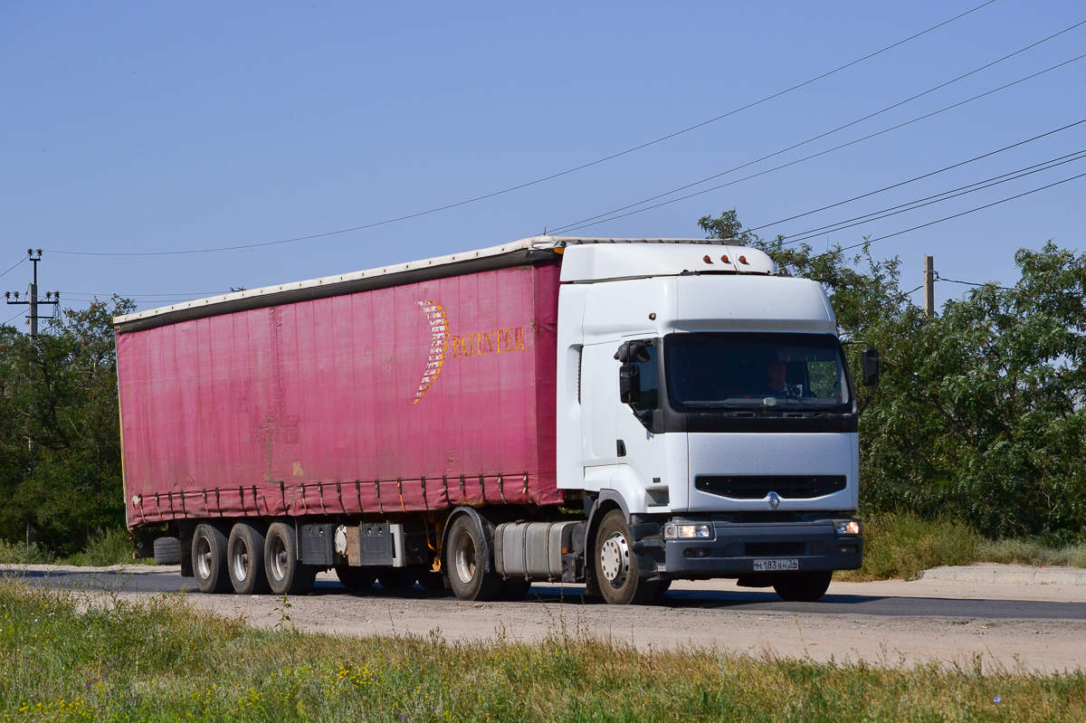 Волгоградская область, № М 183 ВН 34 — Renault Premium ('1996)