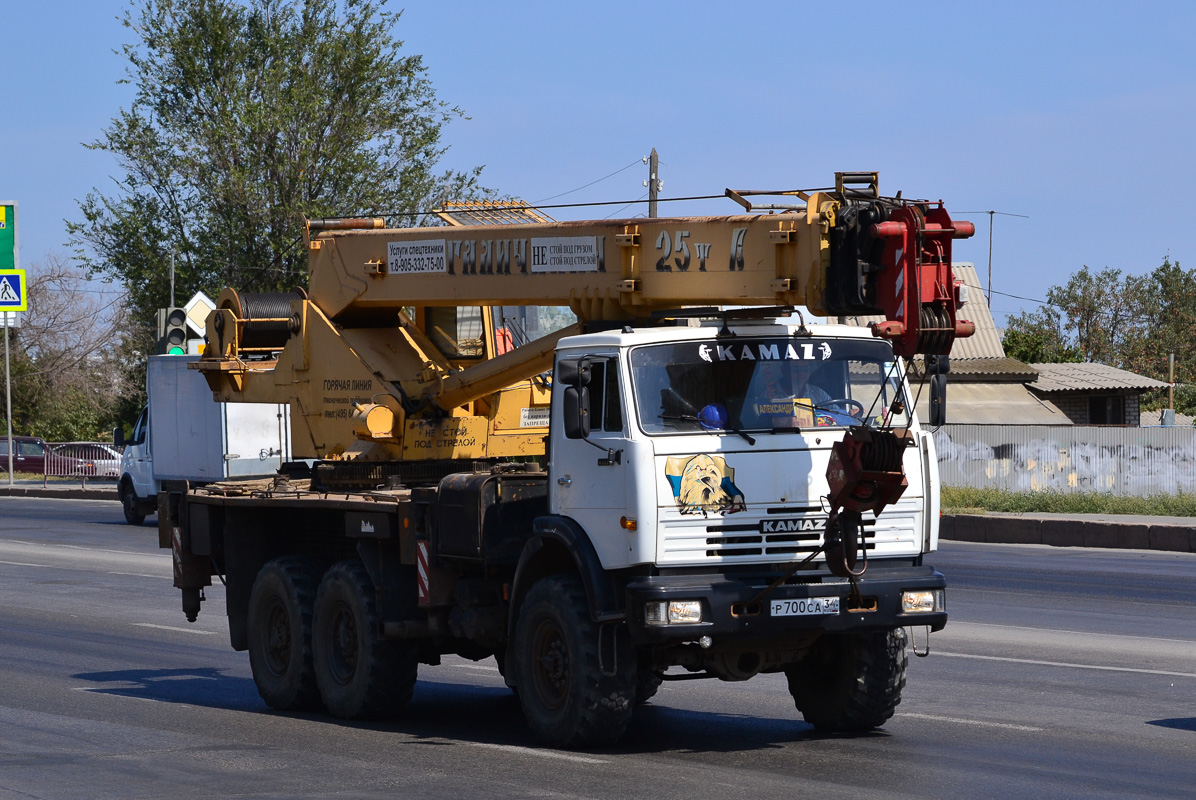 Волгоградская область, № Р 700 СА 34 — КамАЗ-43118-15 [43118R]