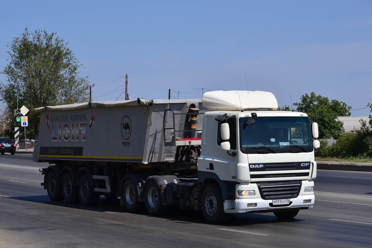 Волгоградская область, № А 931 СО 134 — DAF CF85 FTT