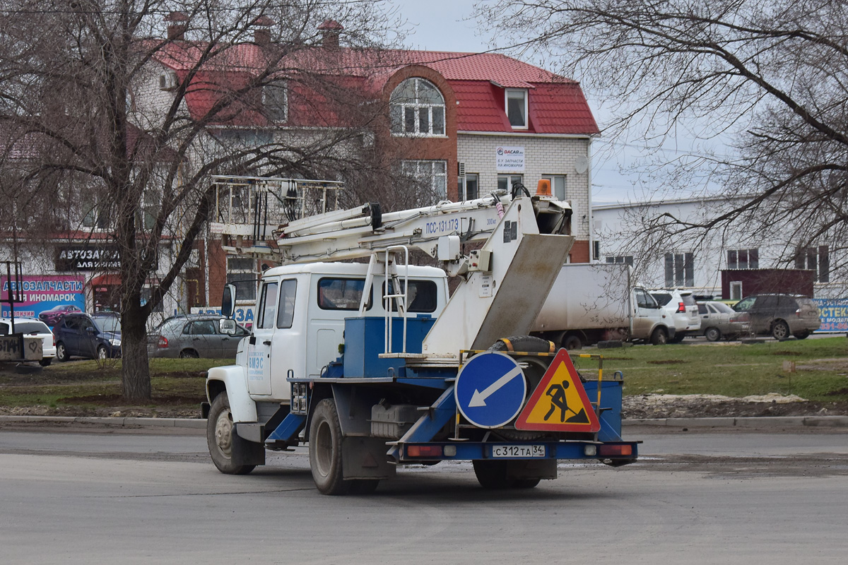 Волгоградская область, № С 312 ТА 34 — ГАЗ-3309