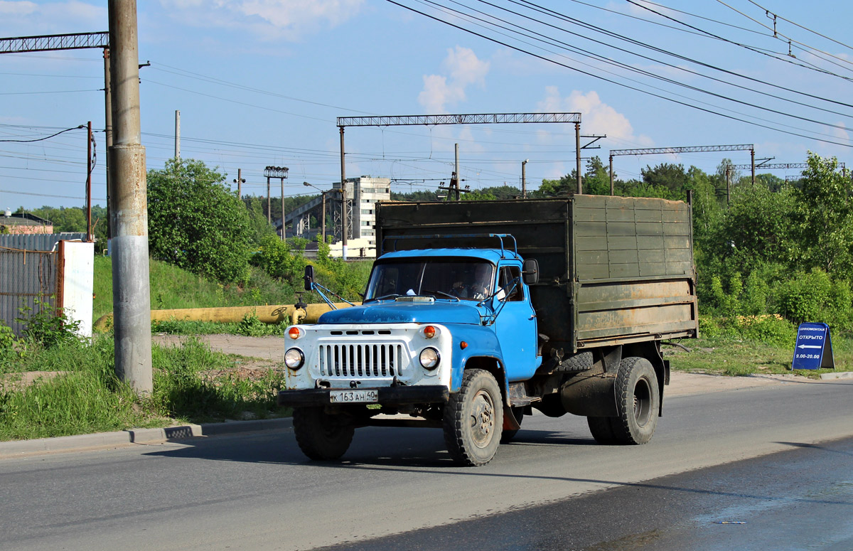 Калужская область, № К 163 АН 40 — ГАЗ-53-14, ГАЗ-53-14-01