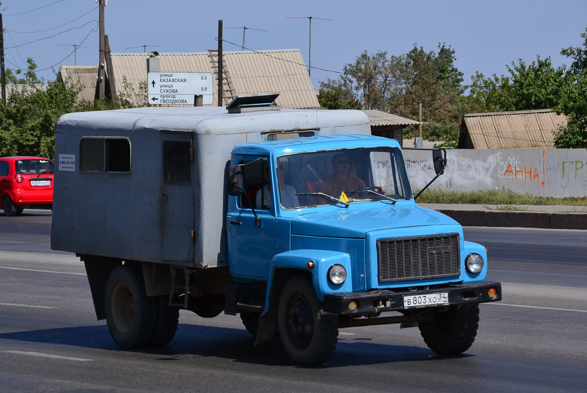 Волгоградская область, № В 803 ХО 34 — ГАЗ-3307