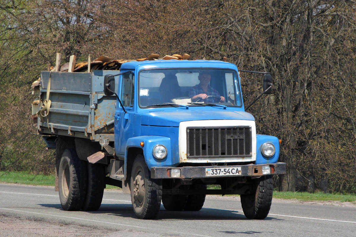 Сумская область, № 337-54 СА — ГАЗ-3307