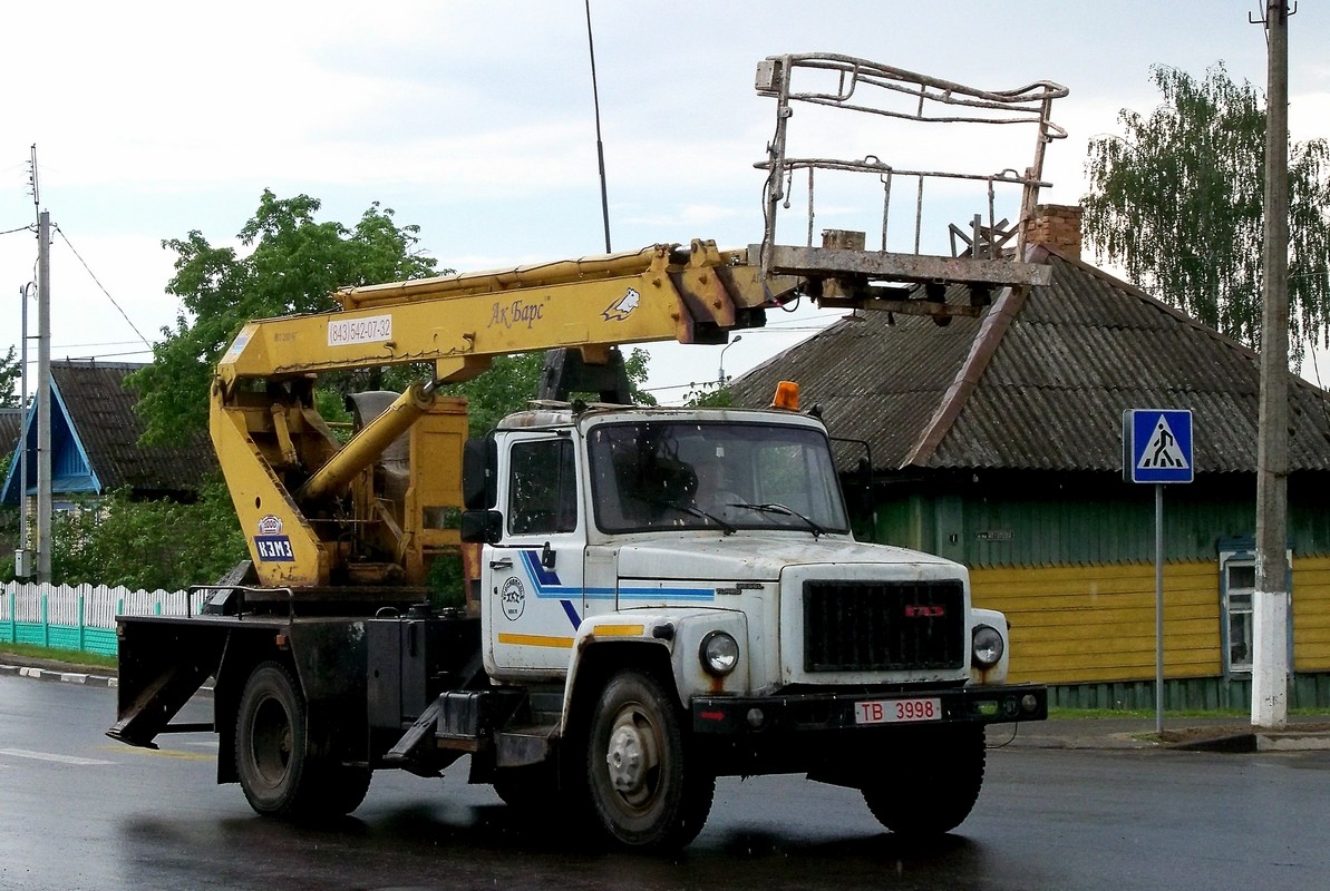 Могилёвская область, № ТВ 3998 — ГАЗ-3309