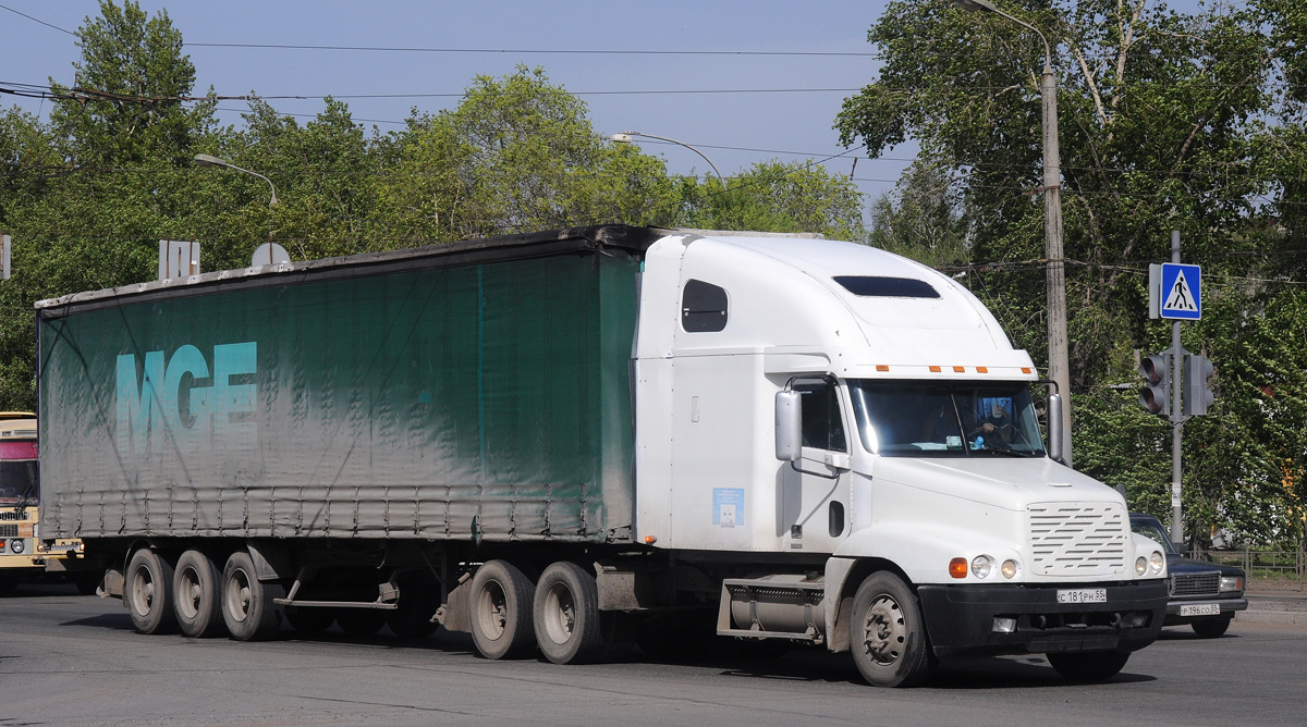 Омская область, № С 181 РН 55 — Freightliner Century Class