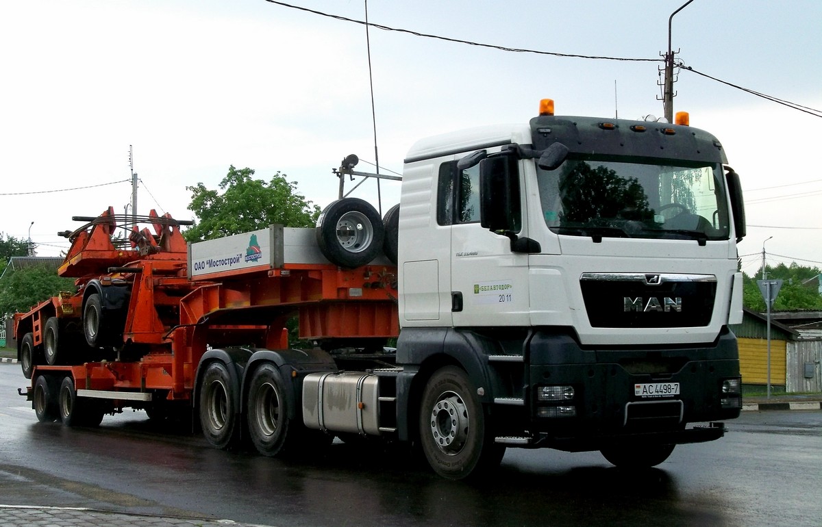 Минск, № АС 4498-7 — MAN TGX ('2007) 33.480