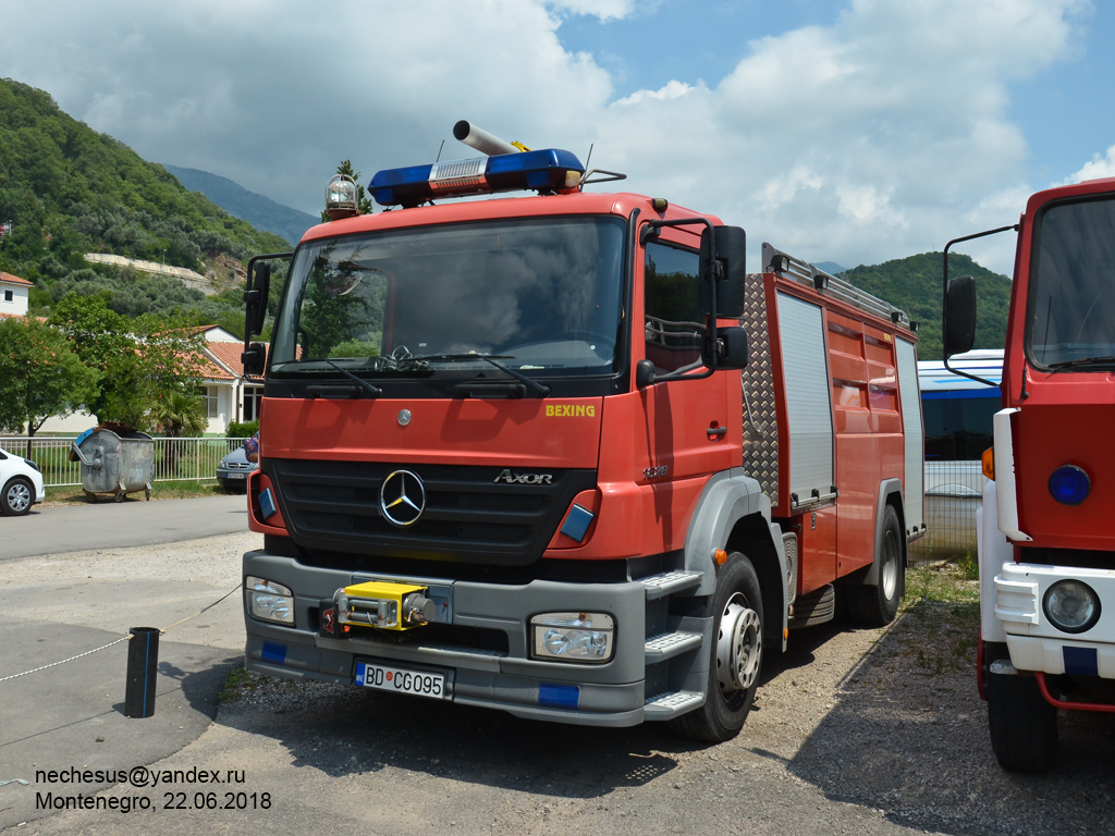 Черногория, № BD CG095 — Mercedes-Benz Axor 1828