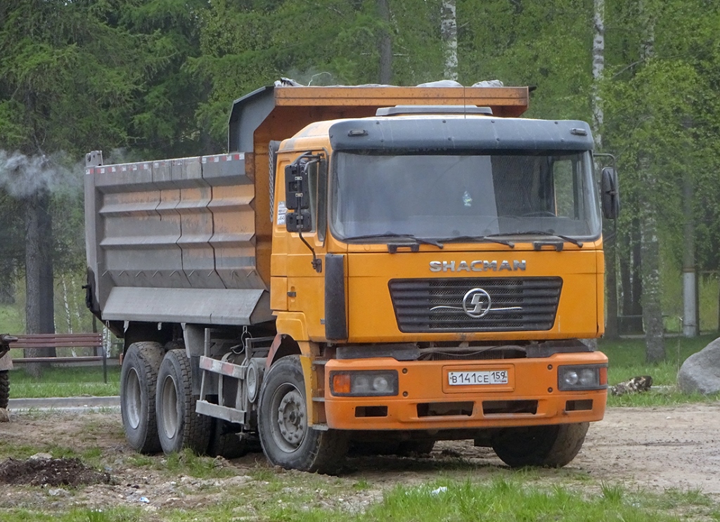 Пермский край, № В 141 СЕ 159 — Shaanxi Shacman F2000 SX325x