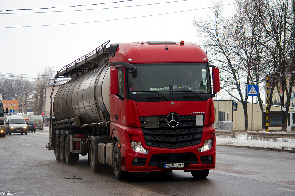 Литва, № KCM 392 — Mercedes-Benz Actros ('2011) 1851