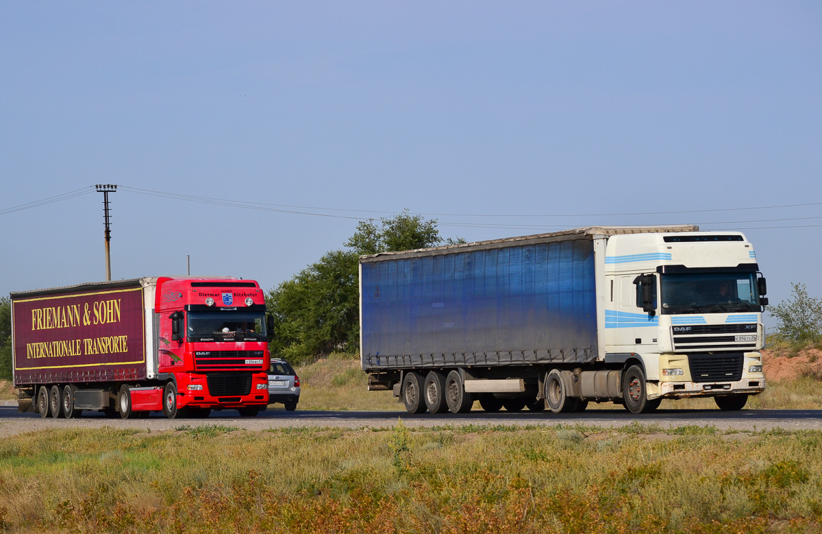 Волгоградская область, № С 896 ТУ 34 — DAF XF95 FT