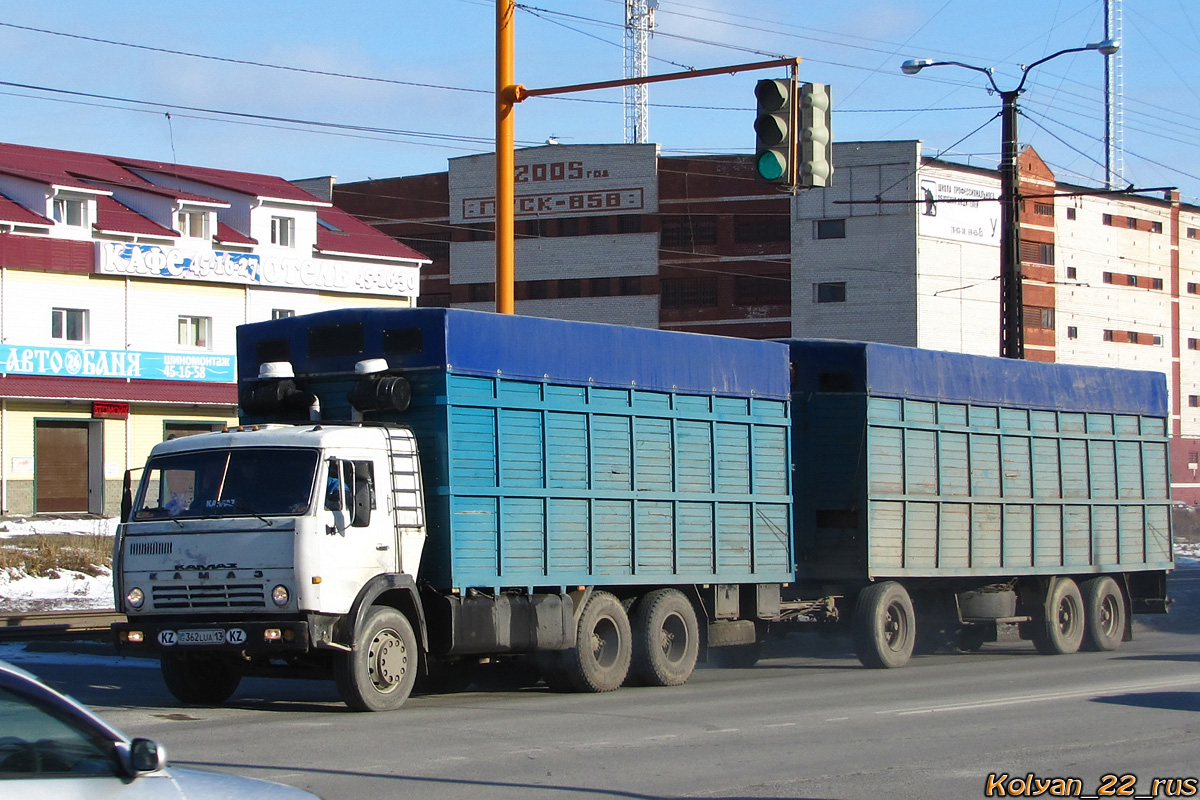 Туркестанская область, № 362 LUA 13 — КамАЗ-53213