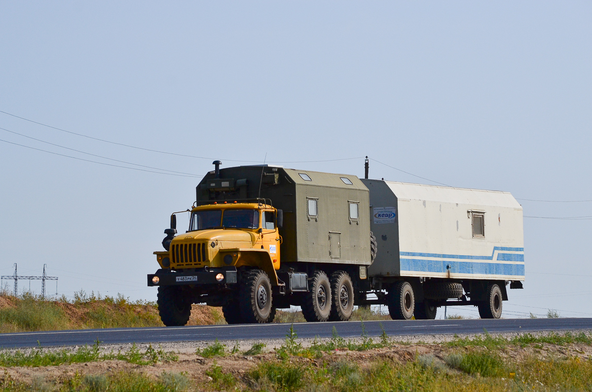 Волгоградская область, № У 483 РК 34 — Урал-4320-41