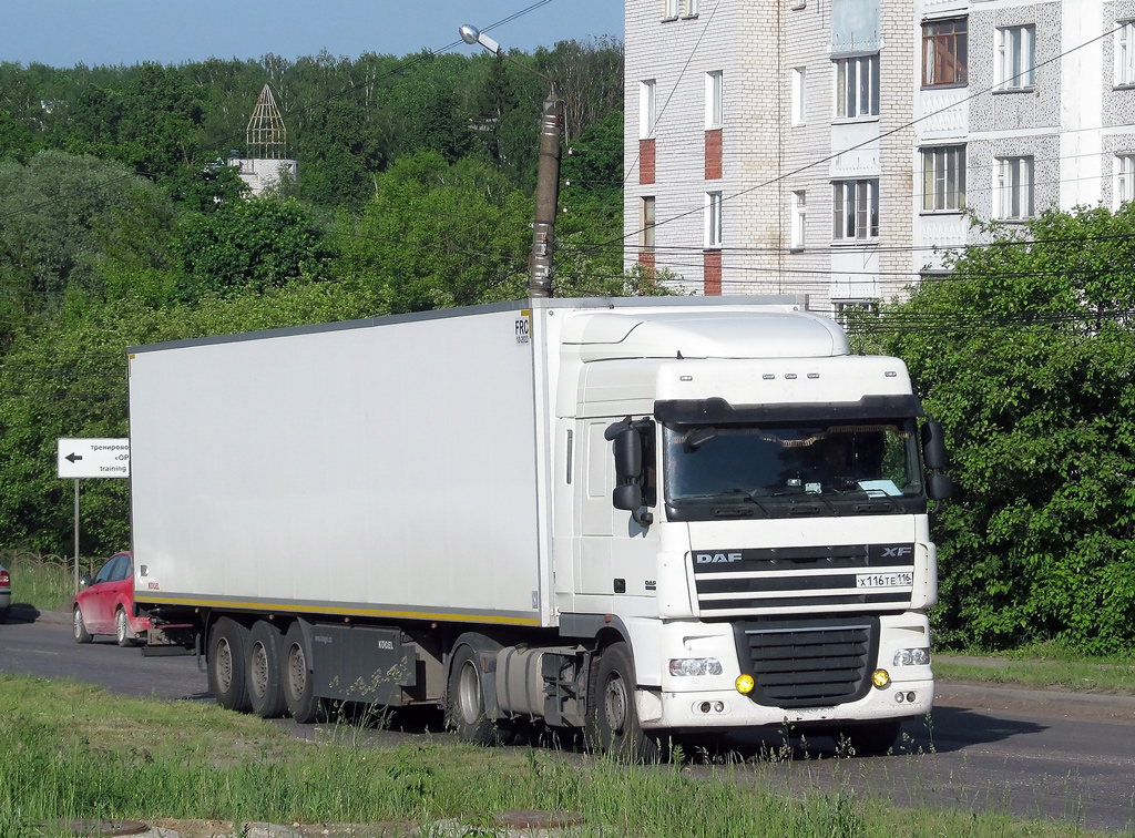 Татарстан, № Х 116 ТЕ 116 — DAF XF105 FT