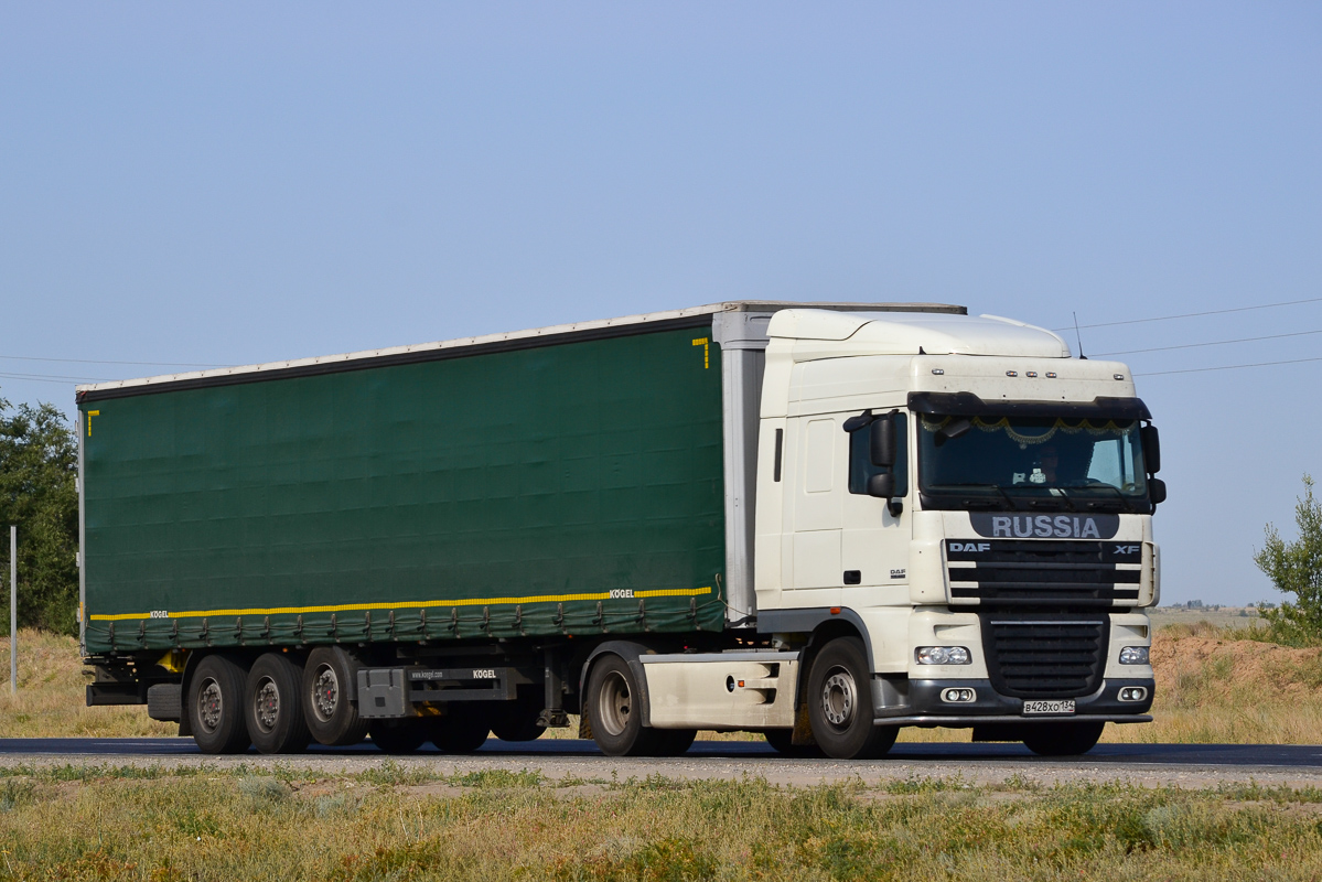 Волгоградская область, № В 428 ХО 134 — DAF XF105 FT