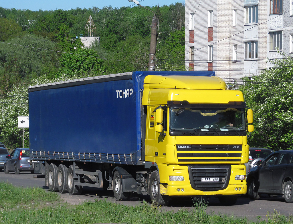 Калужская область, № О 557 НХ 40 — DAF XF105 FT