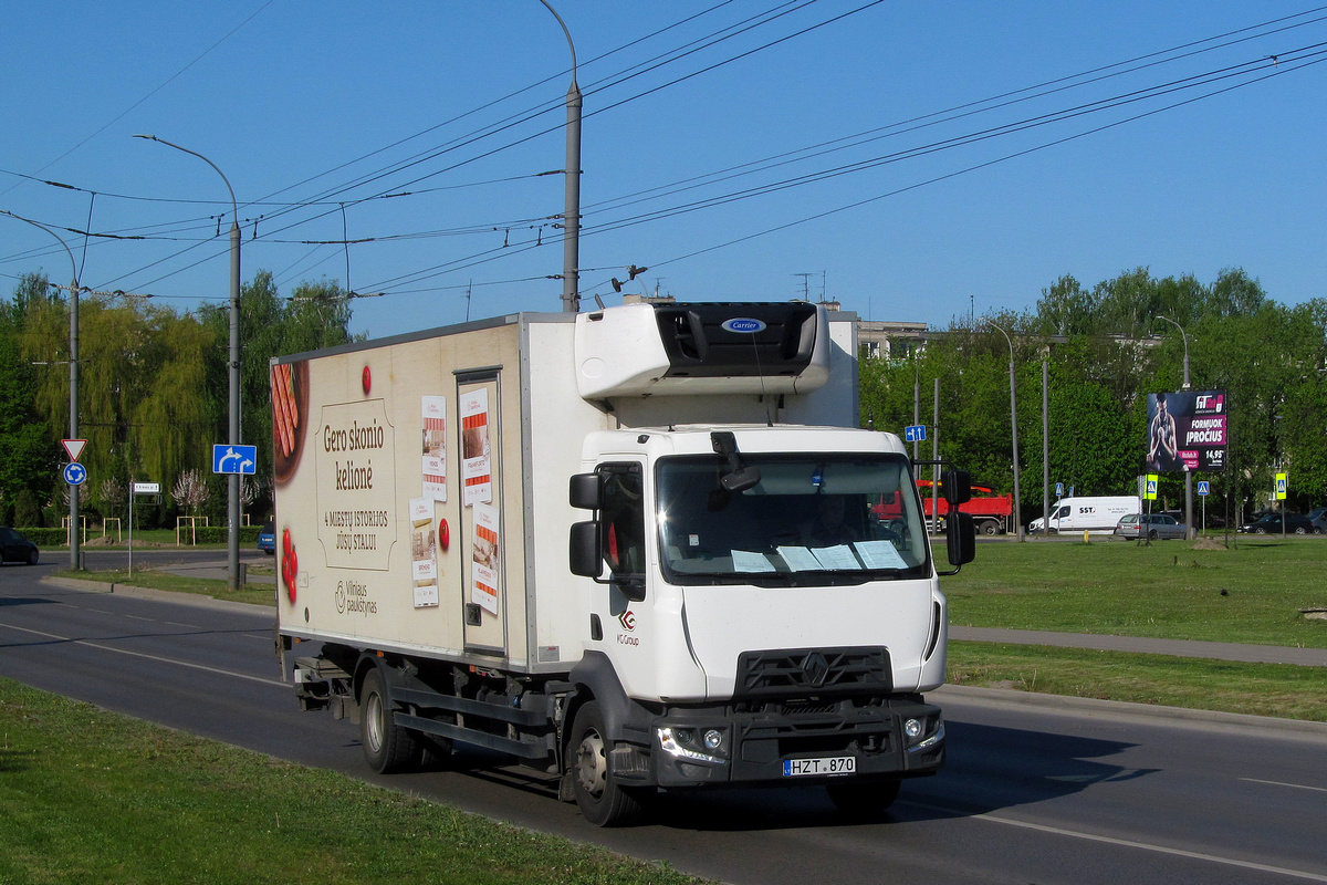 Литва, № HZT 870 — Renault D-Series