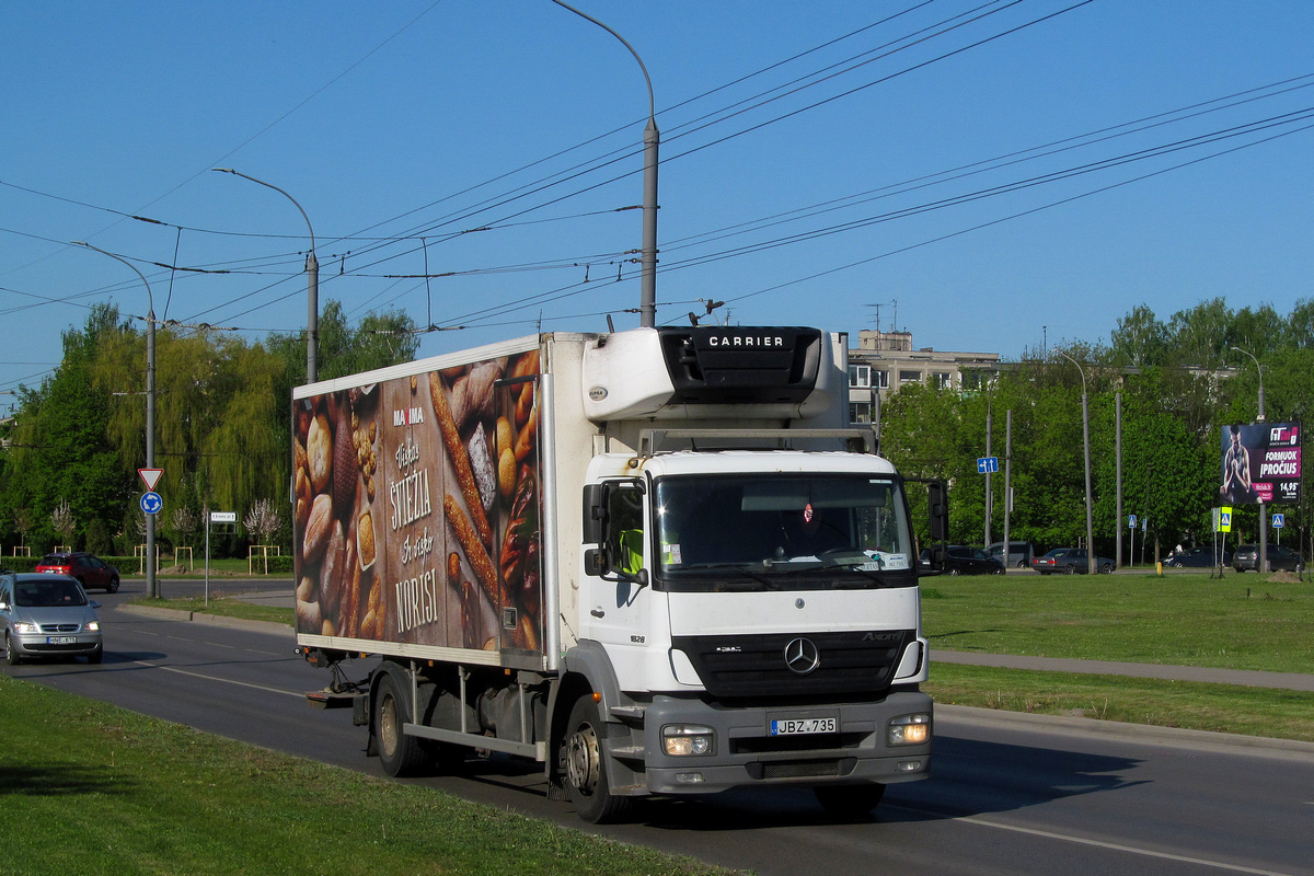 Литва, № JBZ 735 — Mercedes-Benz Axor 1828