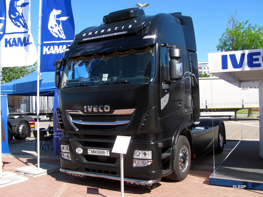 Минск, № ММ 8888-7 — IVECO Stralis ('2012); Минск — Выставка "БАМАП-2019"