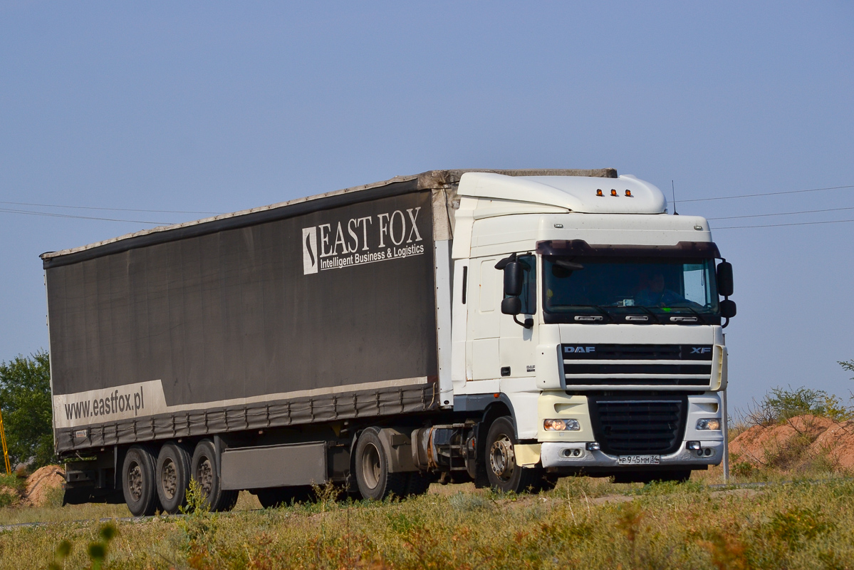 Волгоградская область, № Р 945 ММ 34 — DAF XF105 FT