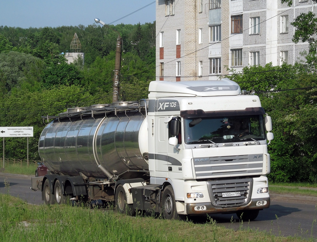 Москва, № Т 100 НУ 199 — DAF XF105 FT