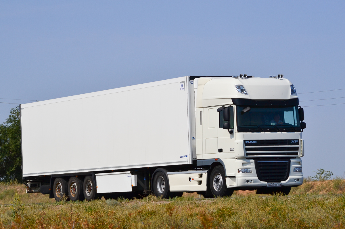 Волгоградская область, № В 675 РН 134 — DAF XF105 FT