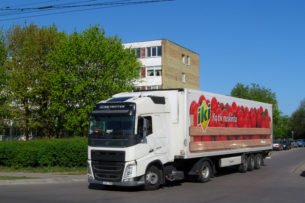 Литва, № JGS 758 — Volvo ('2012) FH.420