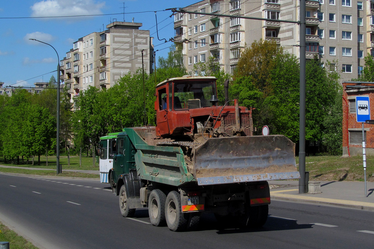 Литва, № ZUD 663 — КамАЗ-55111 (общая модель)