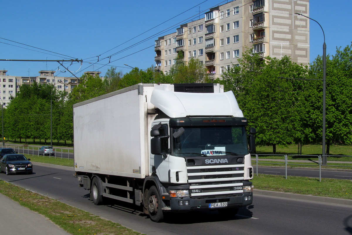 Литва, № FEA 533 — Scania ('1996) P114L