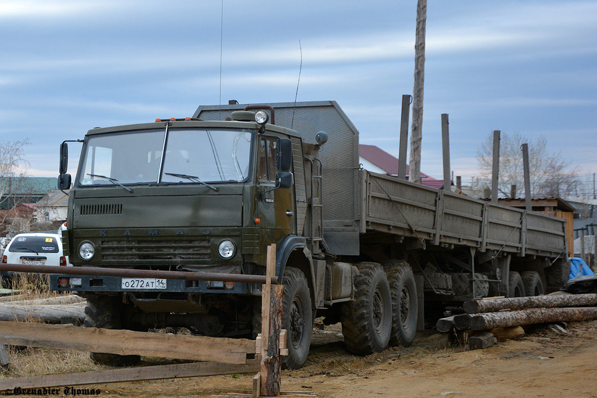 Саха (Якутия), № О 272 АТ 14 — КамАЗ-43101