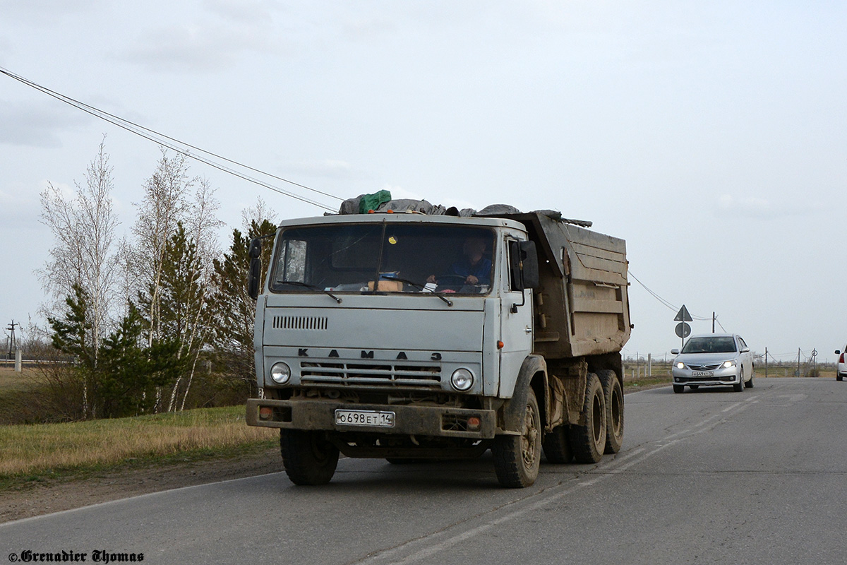 Саха (Якутия), № О 698 ЕТ 14 — КамАЗ-55111 [551110]