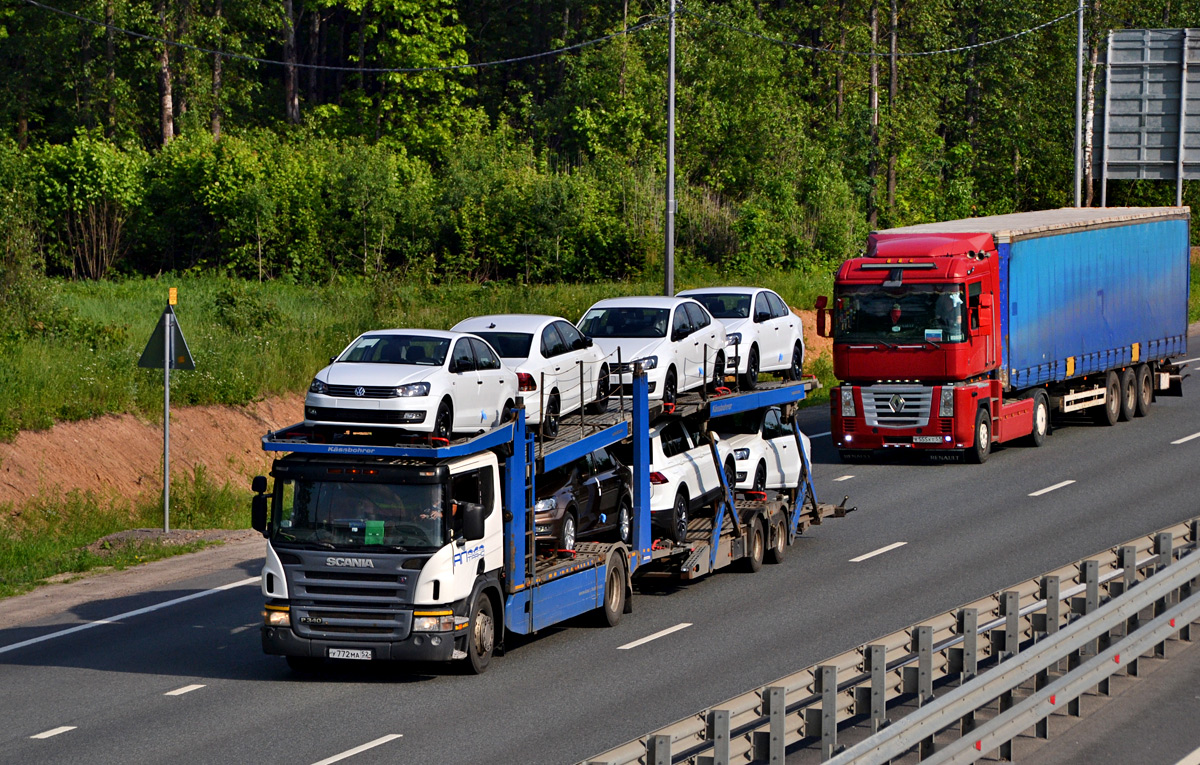 Нижегородская область, № У 772 МА 52 — Scania ('2004) R340