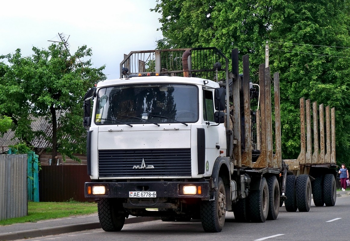 Могилёвская область, № АЕ 6778-6 — МАЗ-6303 (общая модель)