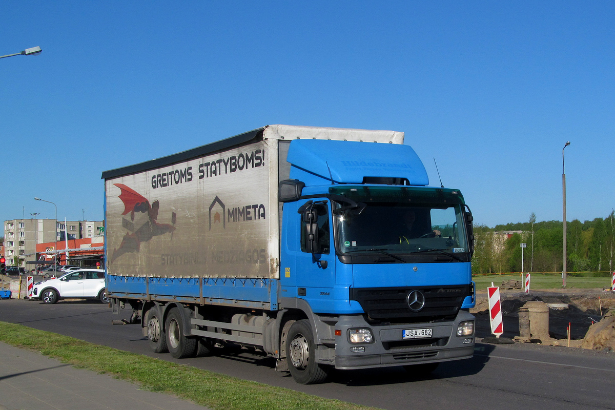 Литва, № JSA 662 — Mercedes-Benz Actros ('2003) 2544