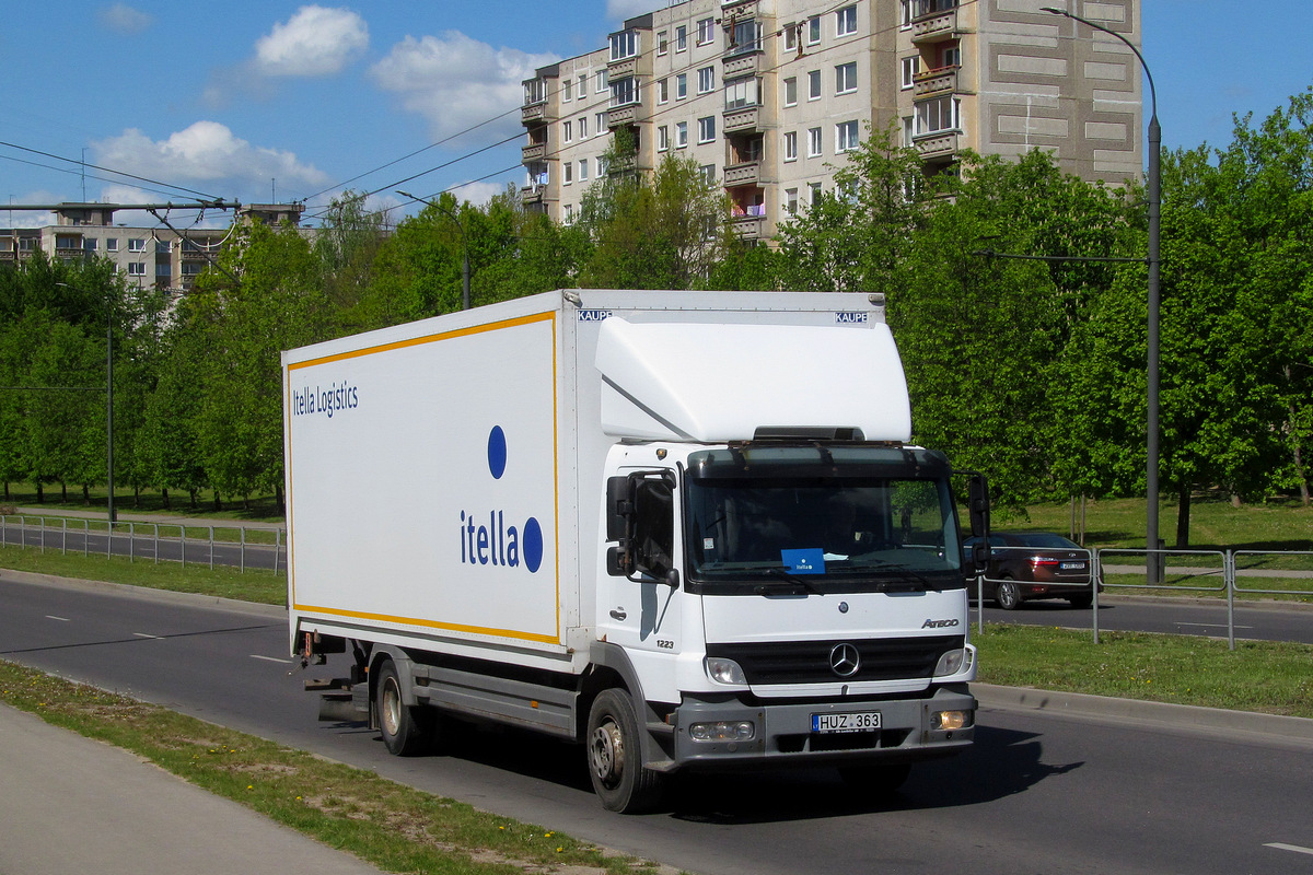 Литва, № HUZ 363 — Mercedes-Benz Atego 1223