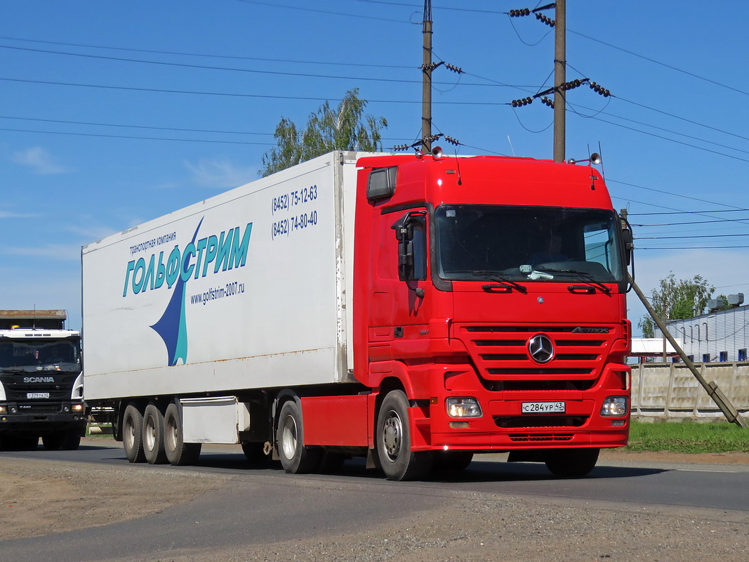 Кировская область, № С 284 УР 43 — Mercedes-Benz Actros ('2003)