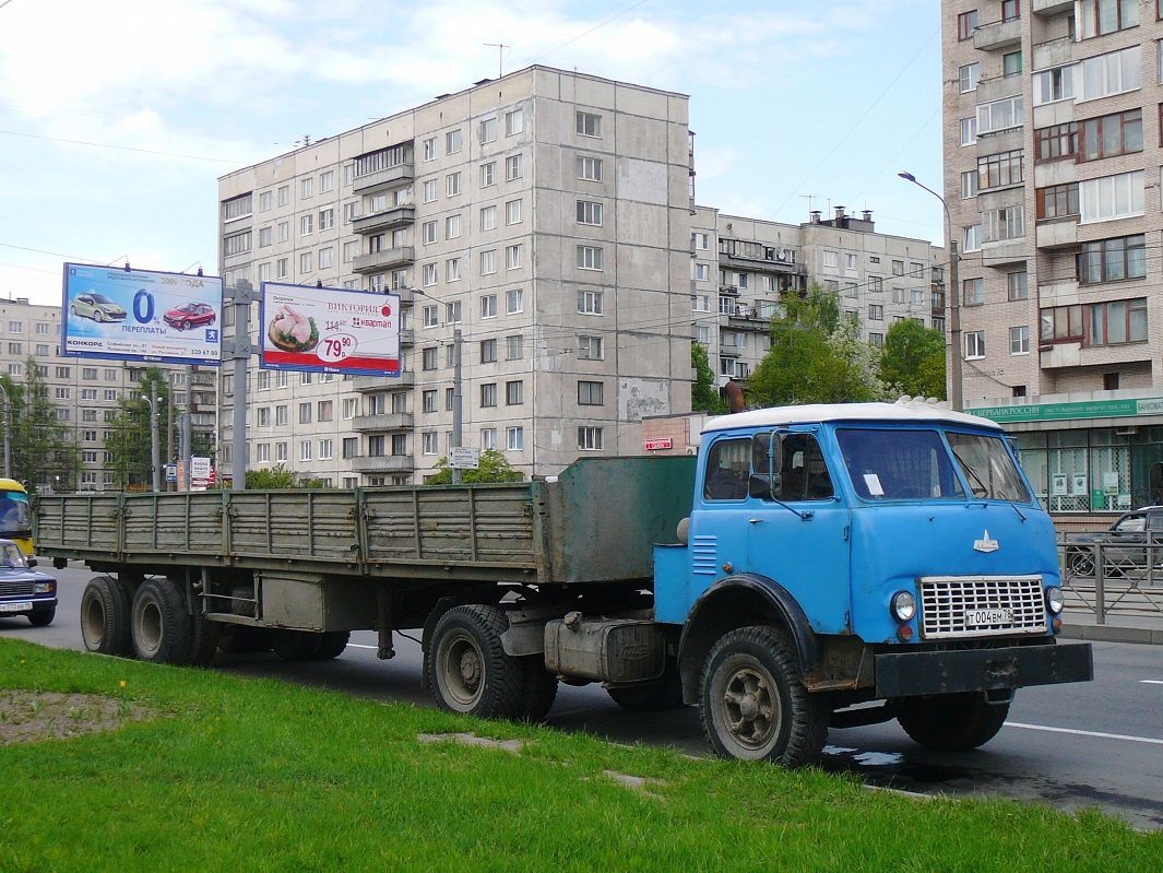 Санкт-Петербург, № Т 004 ВМ 78 — МАЗ-504В