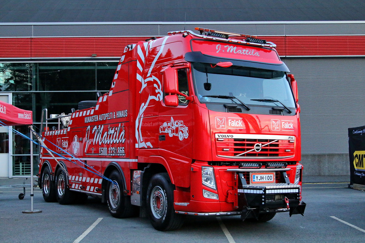 Финляндия, № YJH-100 — Volvo ('2008) FH-Series