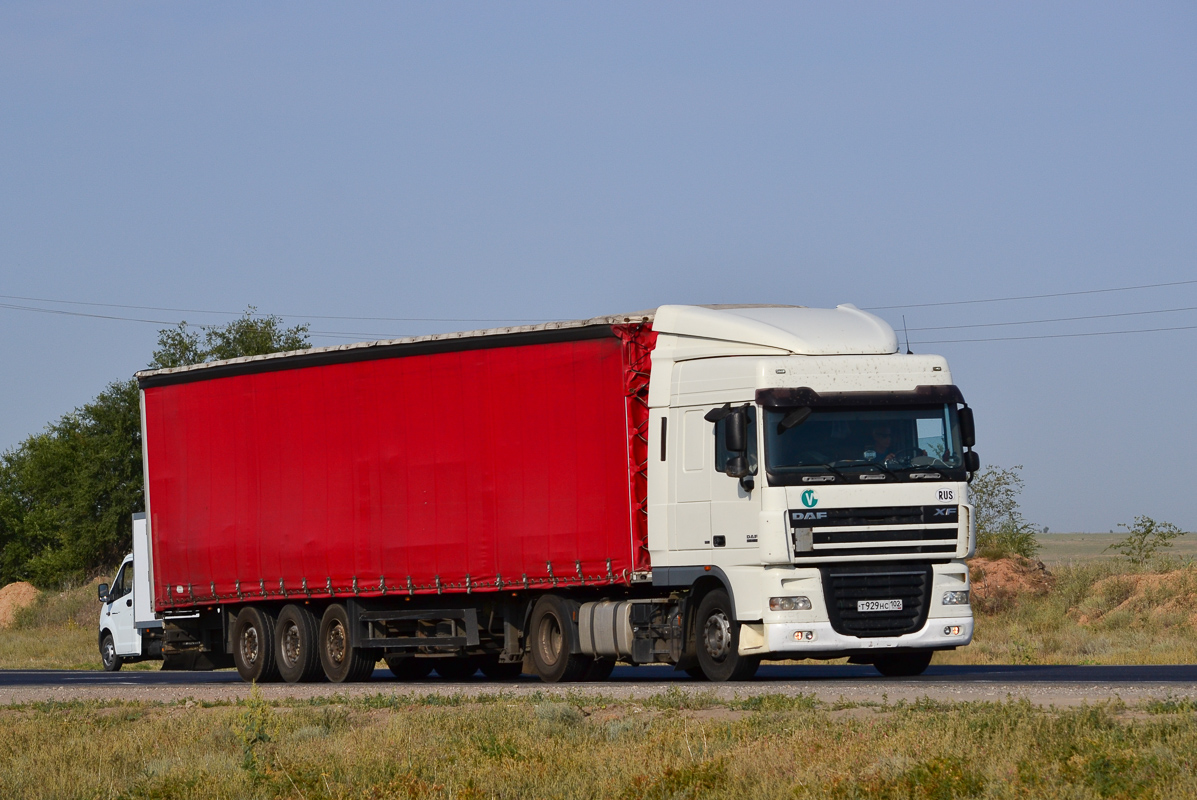 Башкортостан, № Т 929 НС 102 — DAF XF105 FT