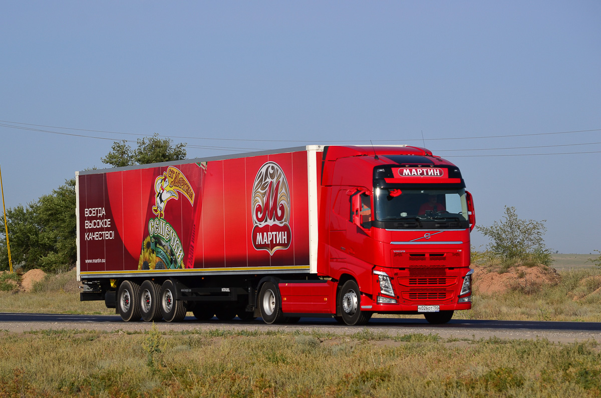 Московская область, № Х 026 ОТ 750 — Volvo ('2012) FH.460