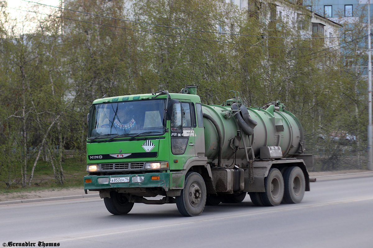 Саха (Якутия), № А 853 ЕН 14 — Hino FR