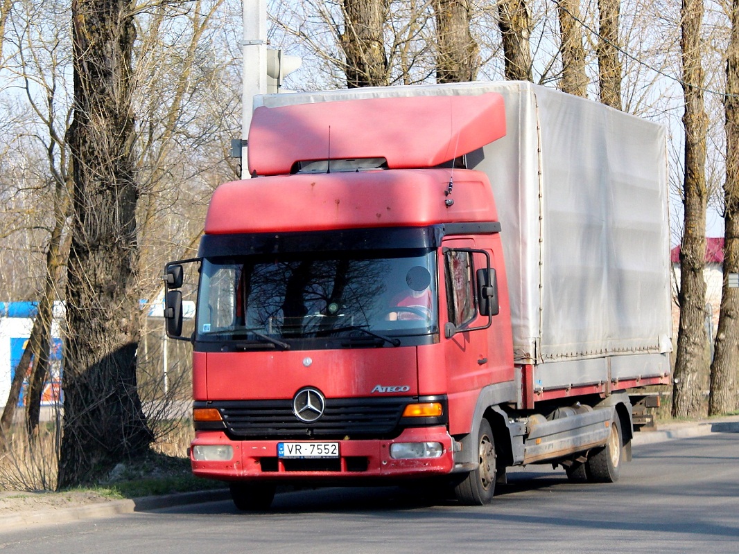 Латвия, № VR-7552 — Mercedes-Benz Atego 817