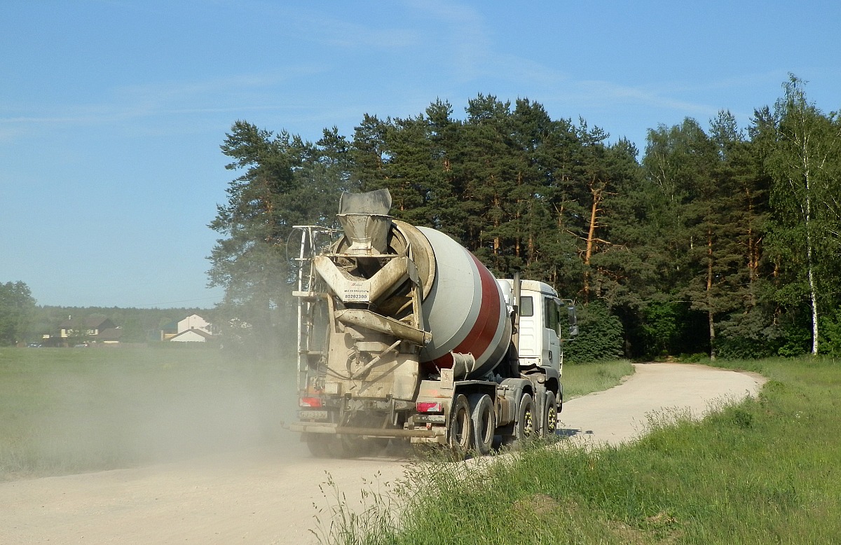 Латвия, № GJ-3332 — MAN TGA (общая модель)